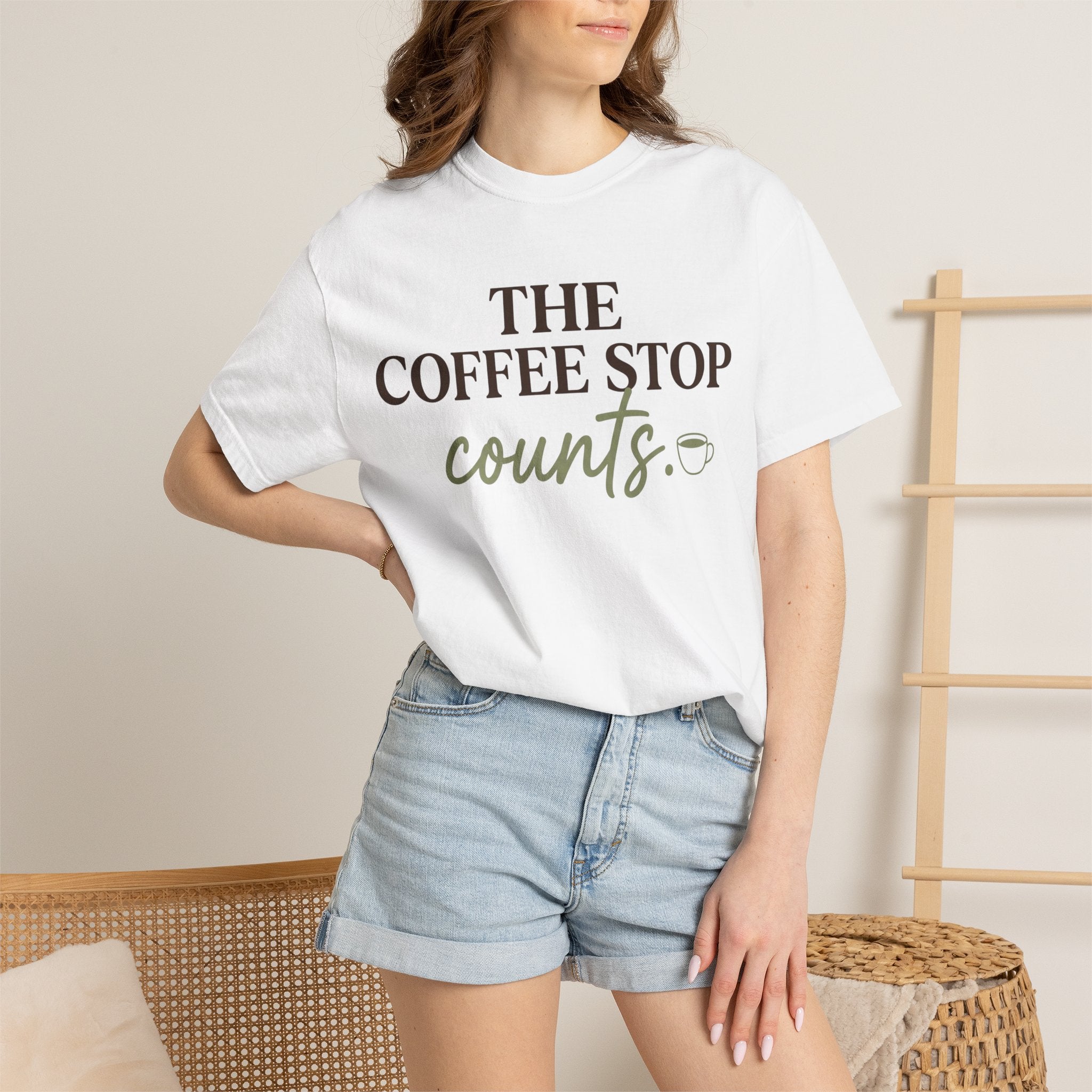 The Coffee Stop Counts Tee