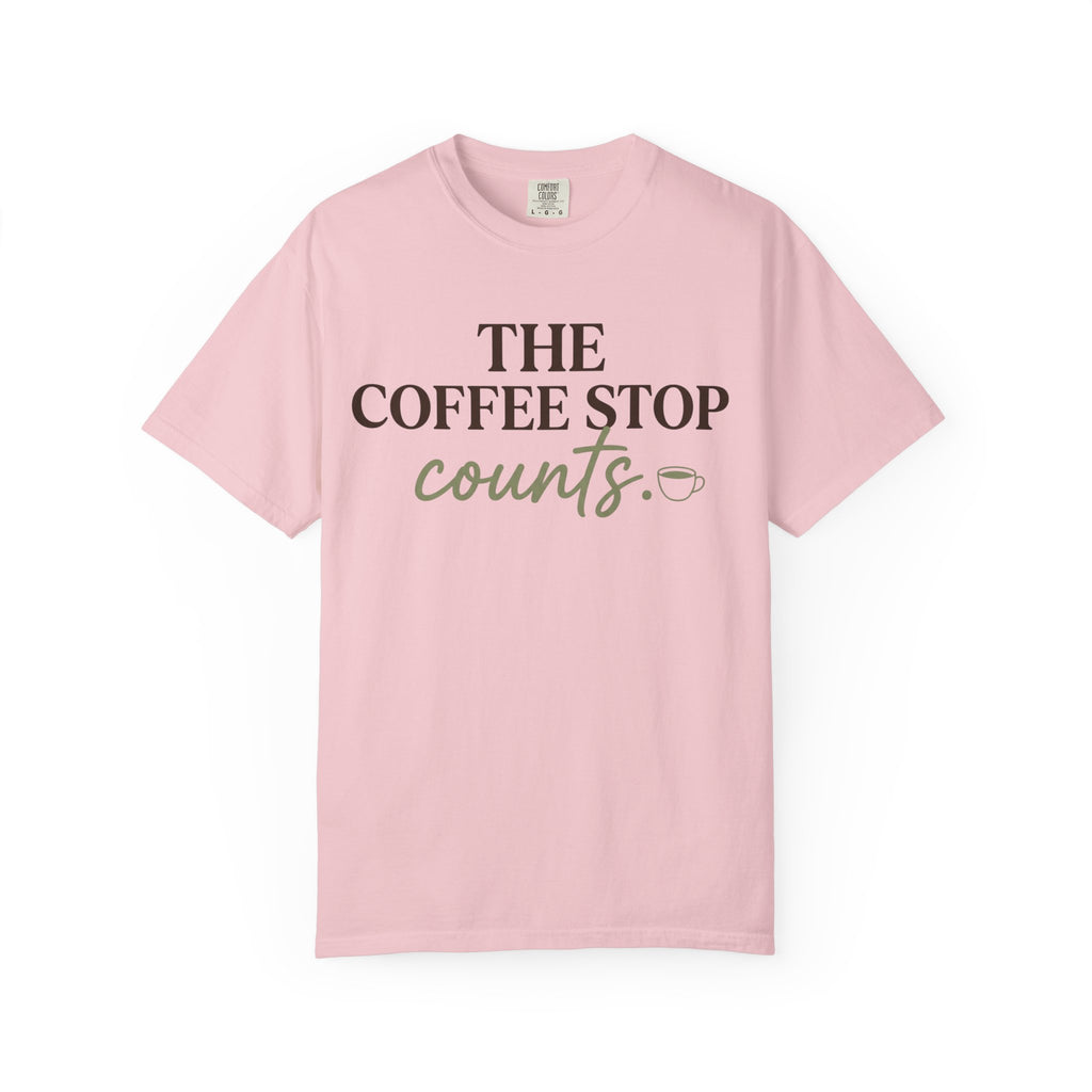 The Coffee Stop Counts Tee
