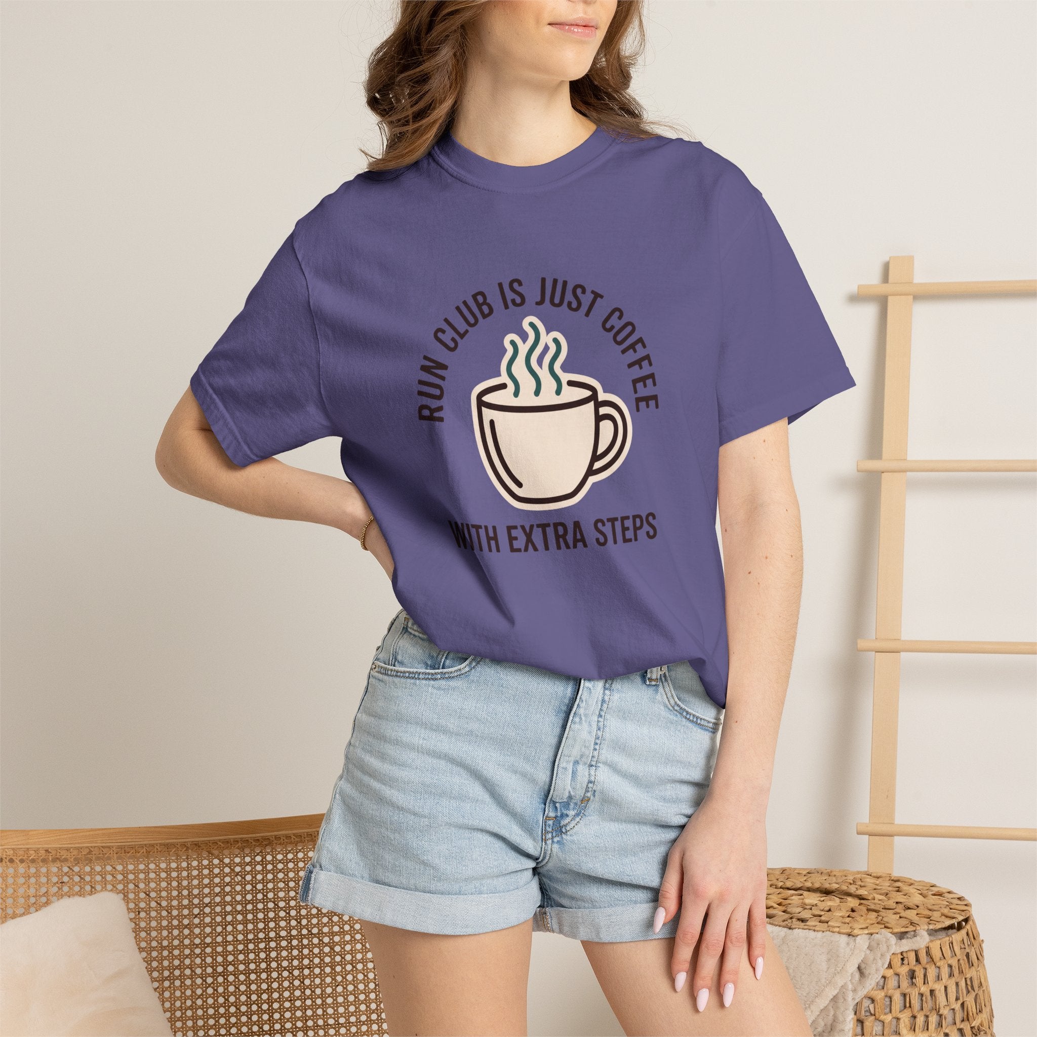 Run Club Is Just Coffee Tee