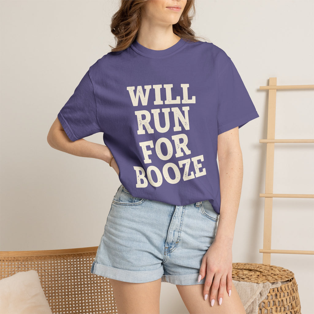 Will Run for Booze Tee