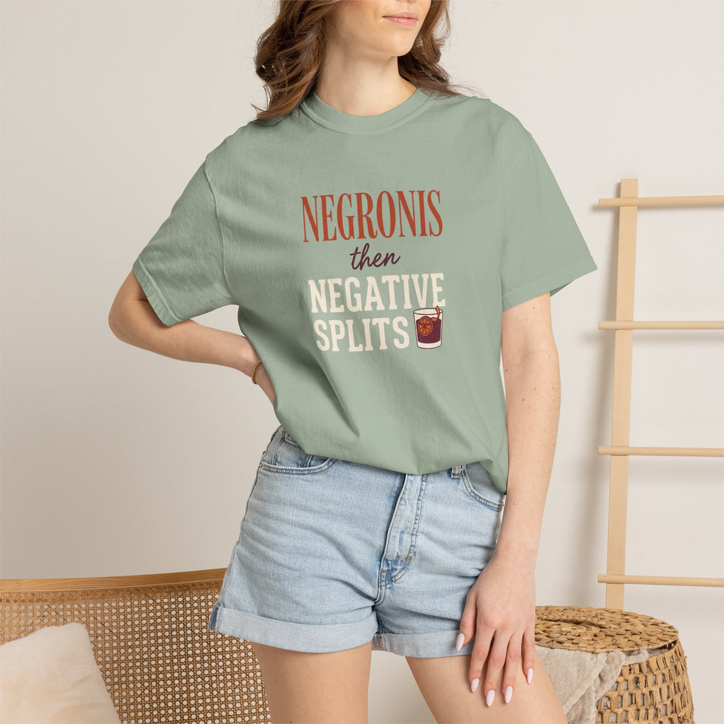 Negronis and Negative Splits Tee