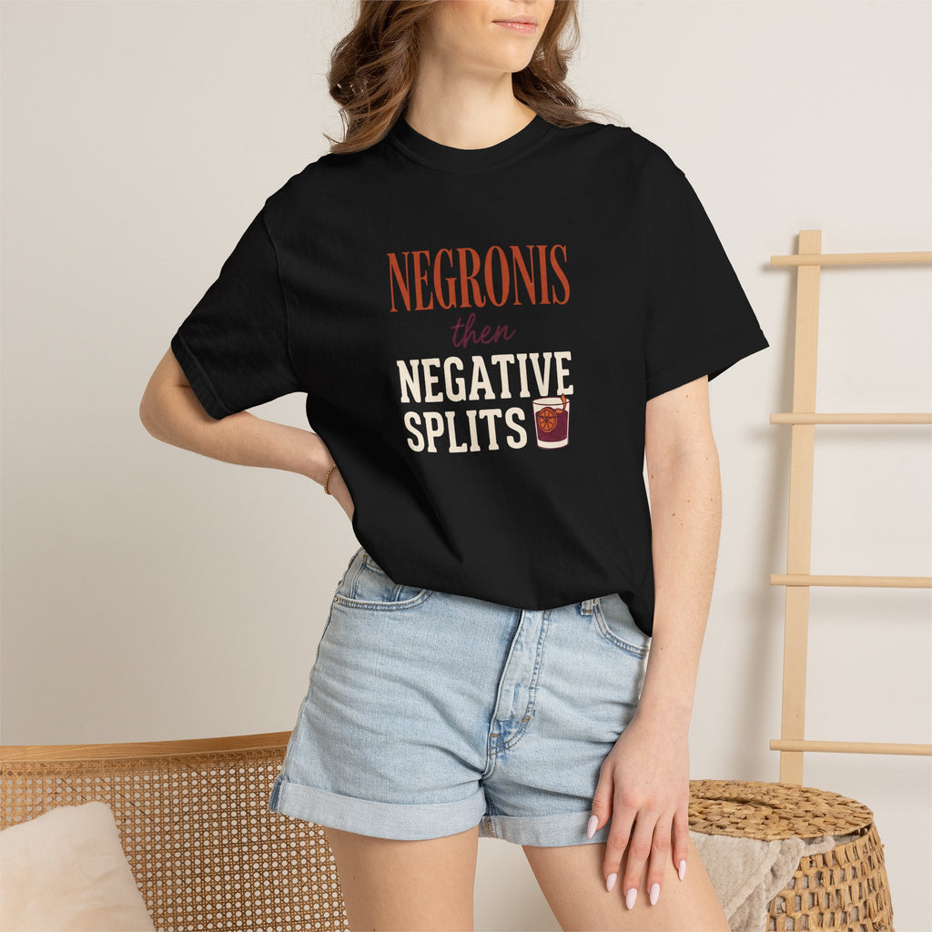 Negronis and Negative Splits Tee