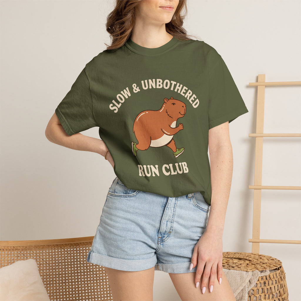 Slow & Unbothered Run Club Tee