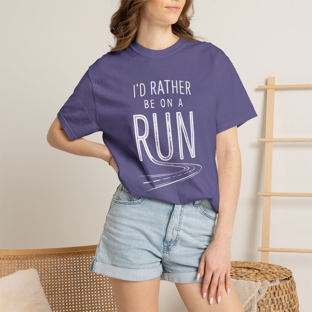 I'd Rather Be On A Run Tee