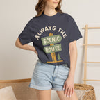 Always the Scenic Route Tee