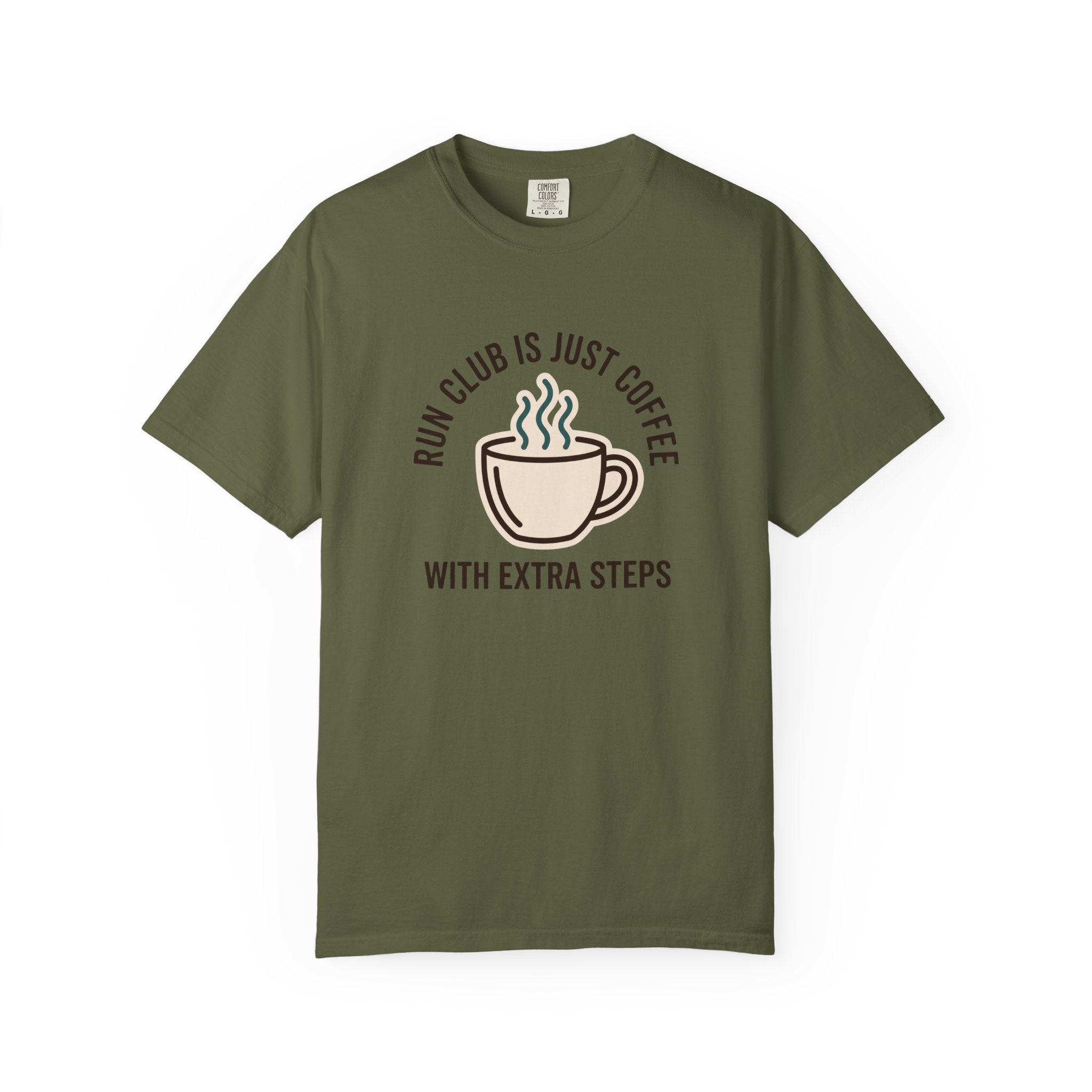 Run Club Is Just Coffee Tee
