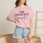 The Coffee Stop Counts Tee