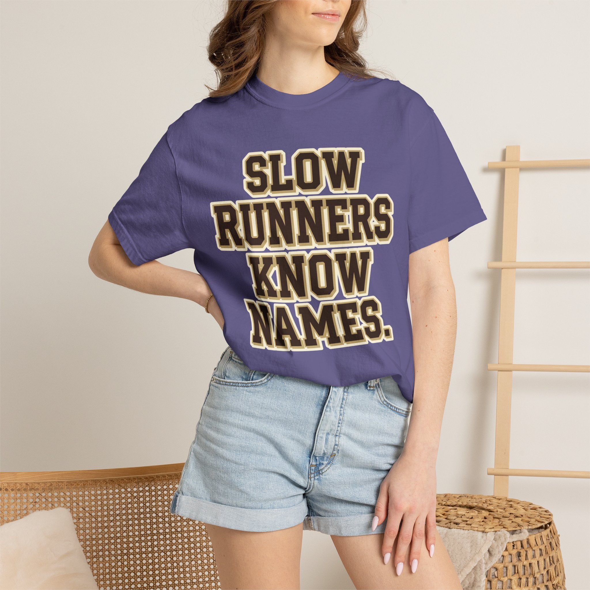 Slow Runners Know Names Tee