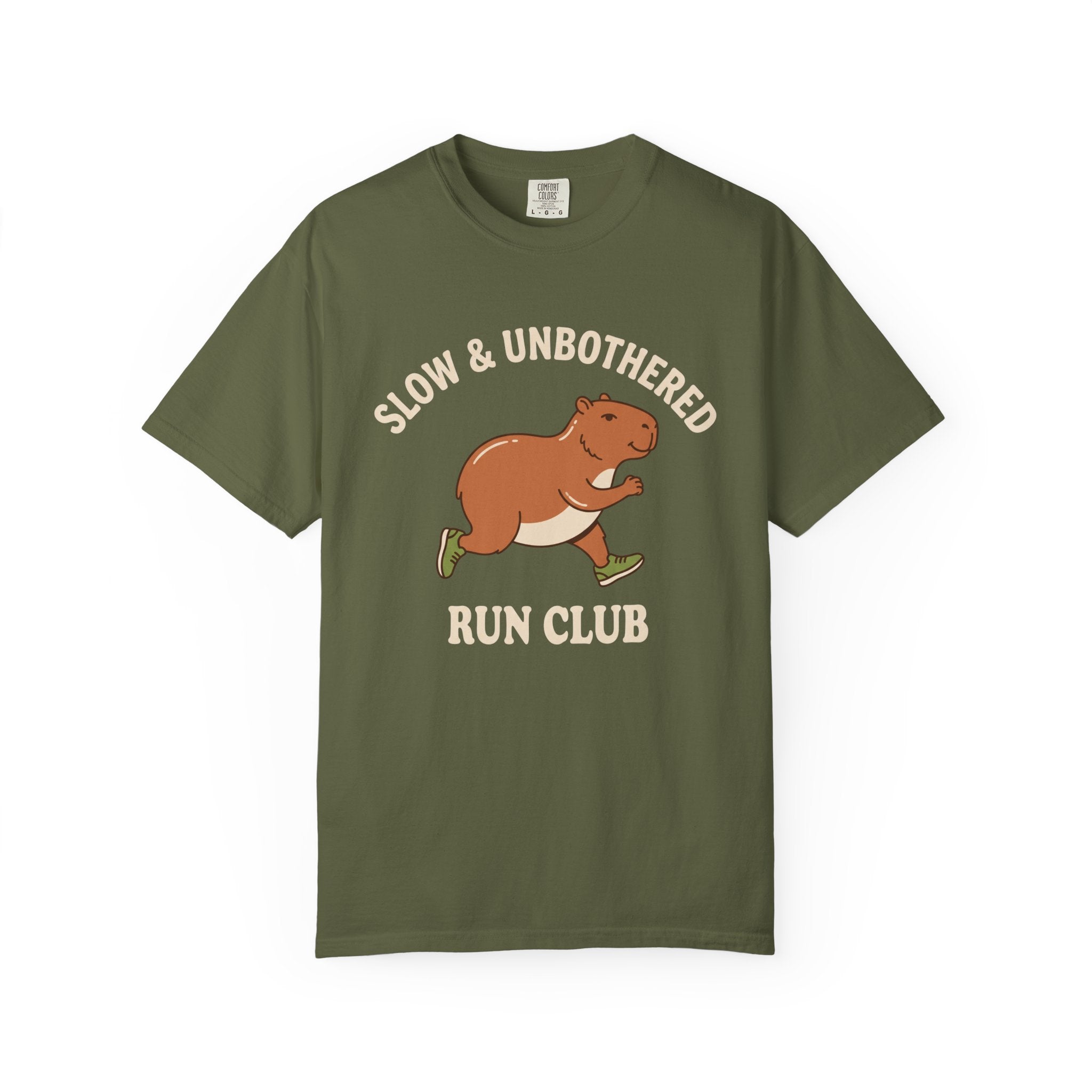 Slow & Unbothered Run Club Tee