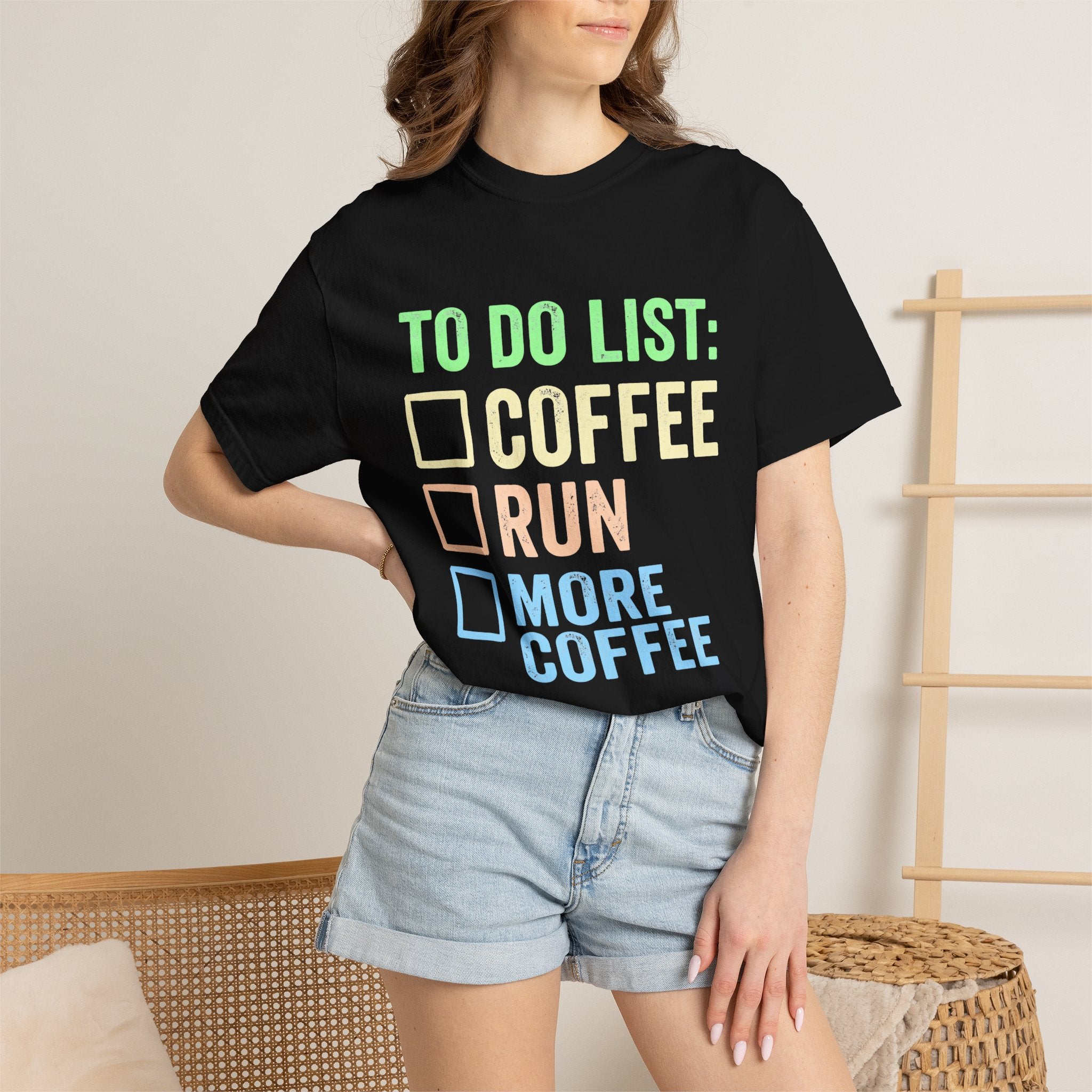 To Do List: Coffee, Run, More Coffee Tee