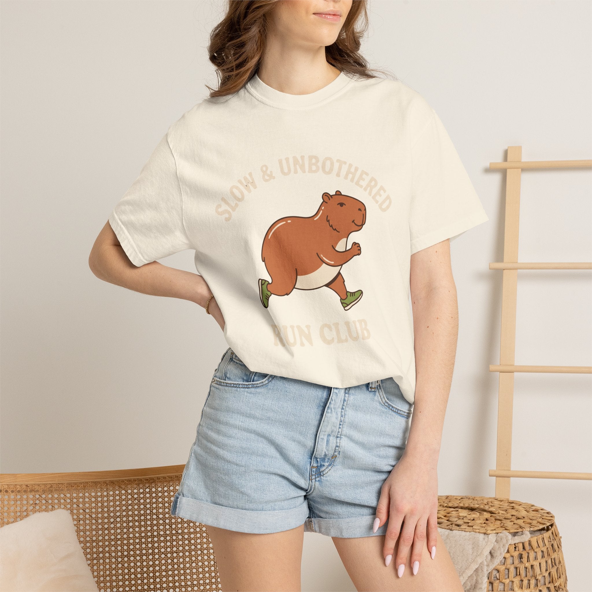 Slow & Unbothered Run Club Tee