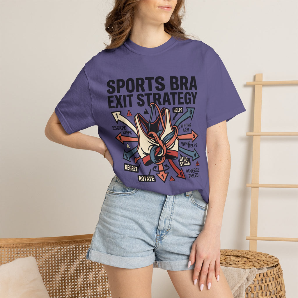 Sports Bra Exit Strategy Tee