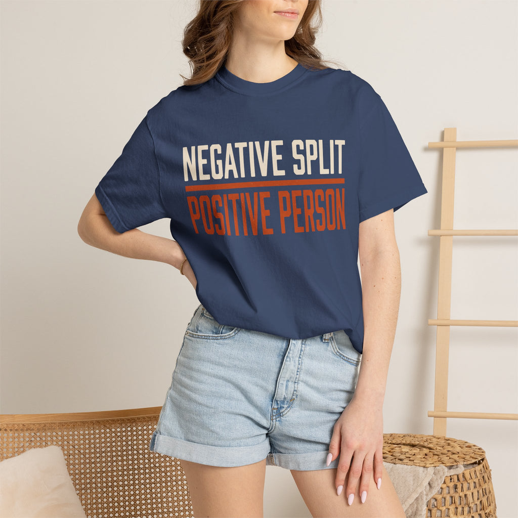 Negative Split Positive Person Tee