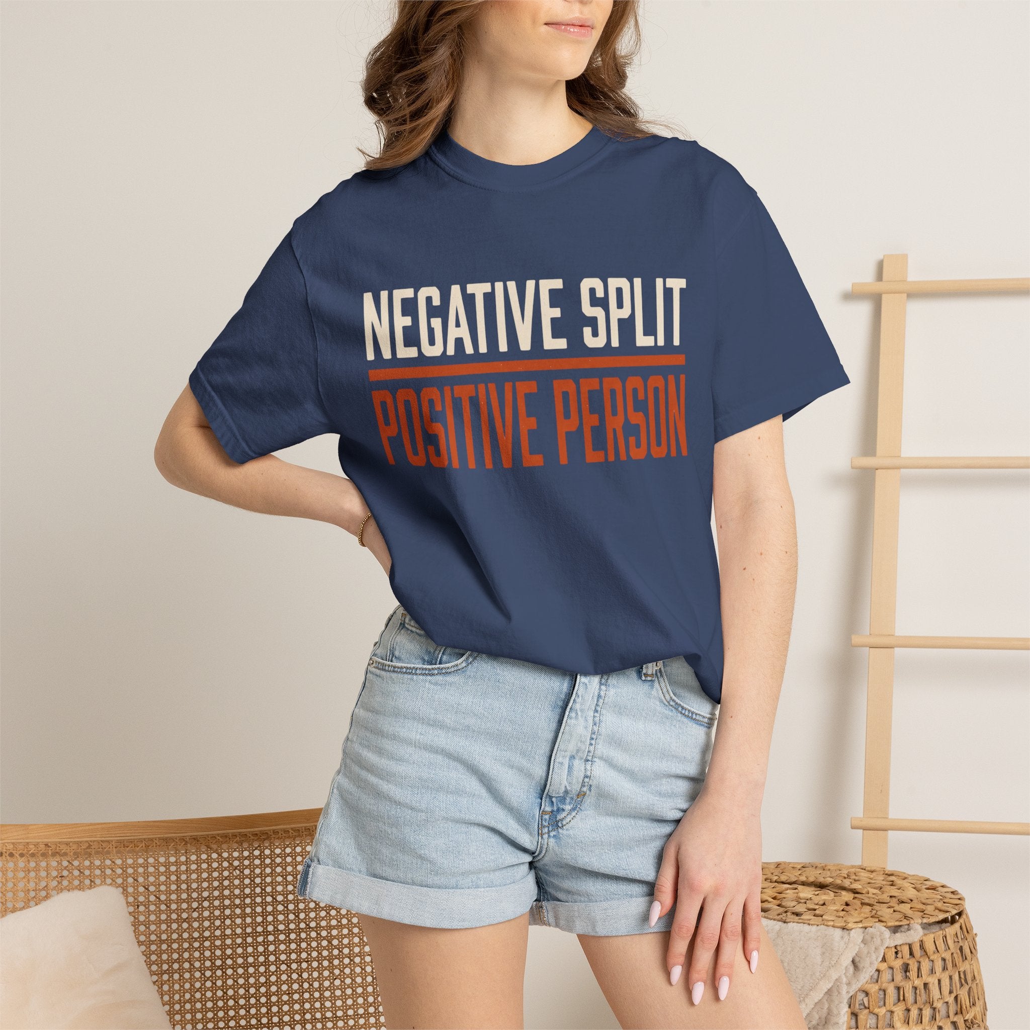 Negative Split Positive Person Tee
