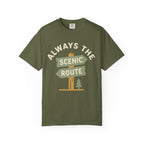 Always the Scenic Route Tee