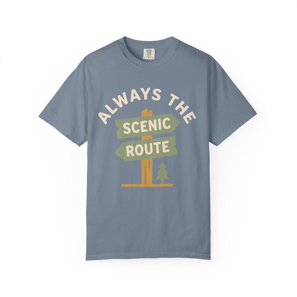Always the Scenic Route Tee