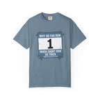 Why Do Far Run When Short Run Do Trick Tee