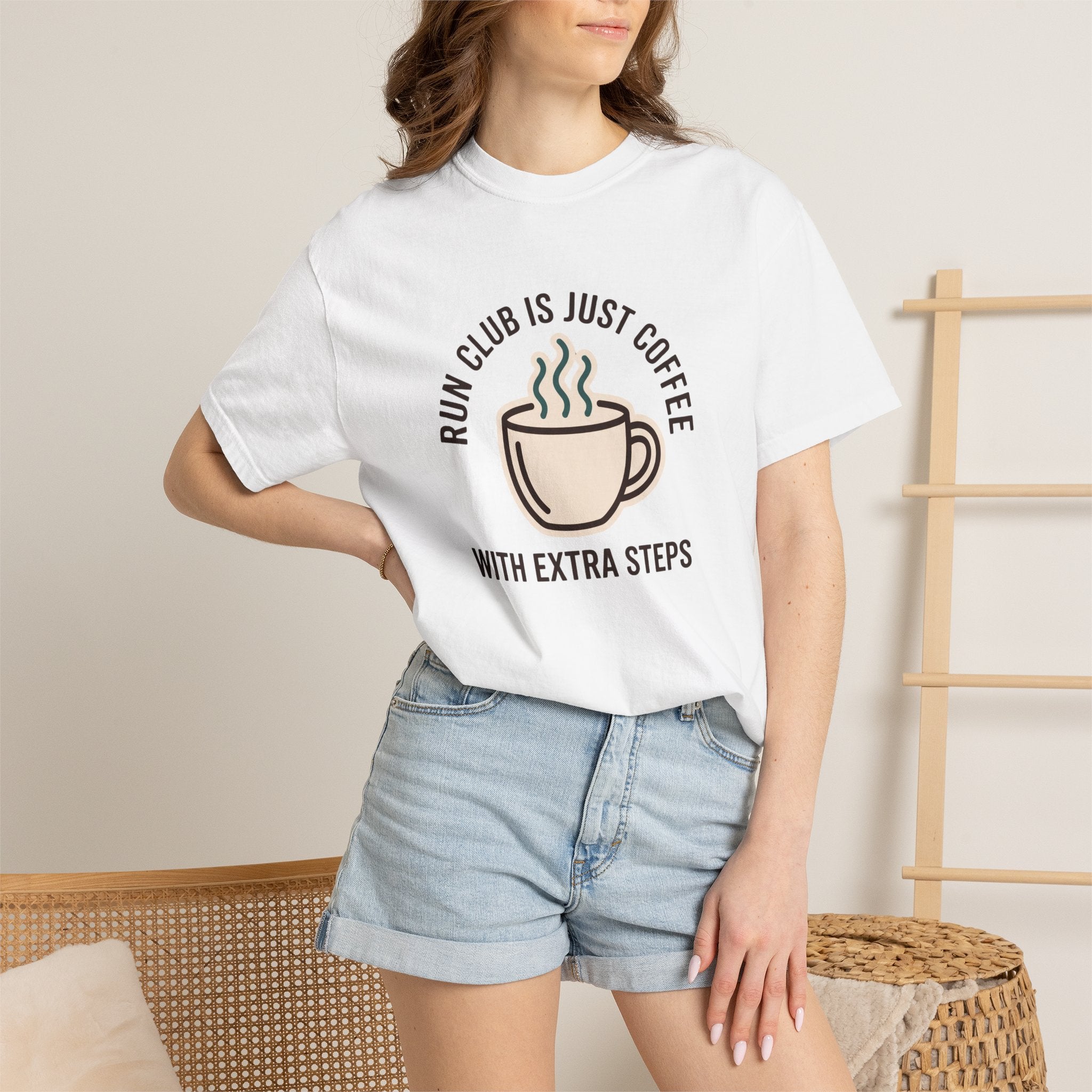 Run Club Is Just Coffee Tee