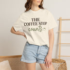 The Coffee Stop Counts Tee