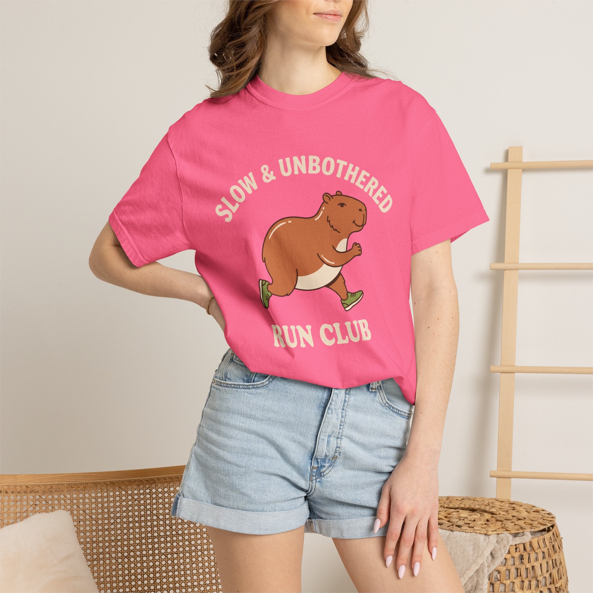Slow & Unbothered Run Club Tee