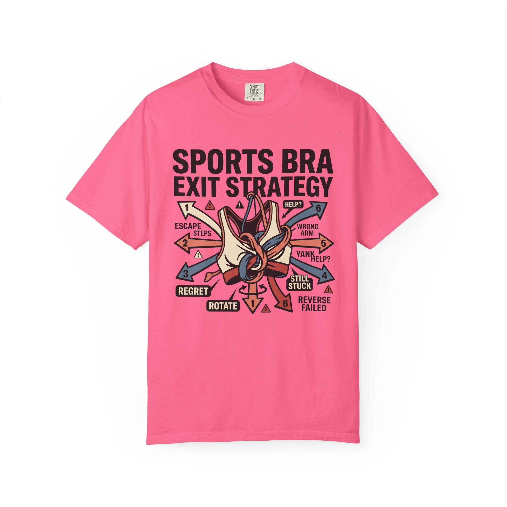 Sports Bra Exit Strategy Tee