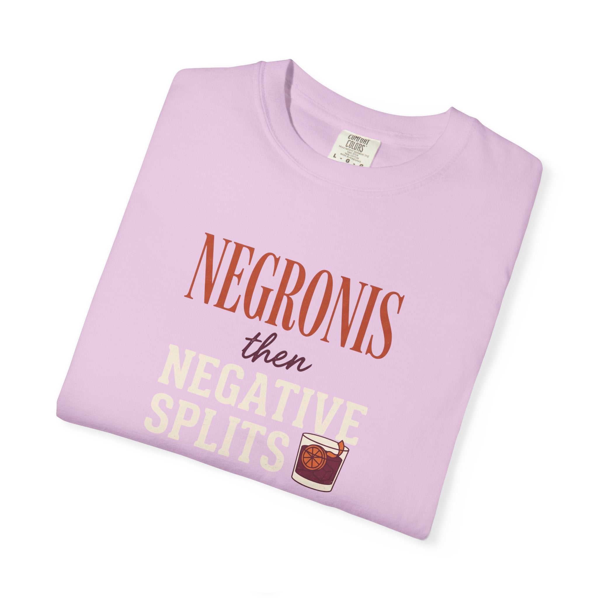 Negronis and Negative Splits Tee