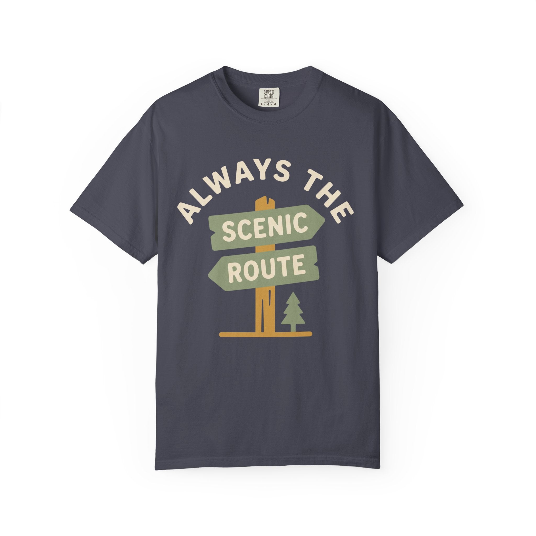 Always the Scenic Route Tee
