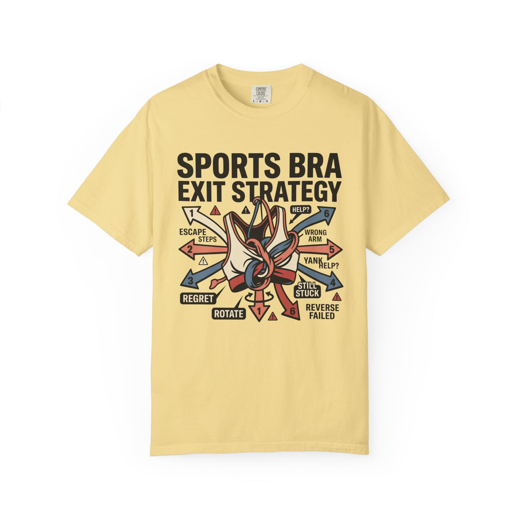 Sports Bra Exit Strategy Tee