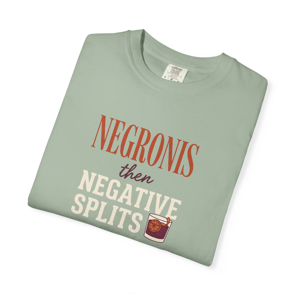 Negronis and Negative Splits Tee