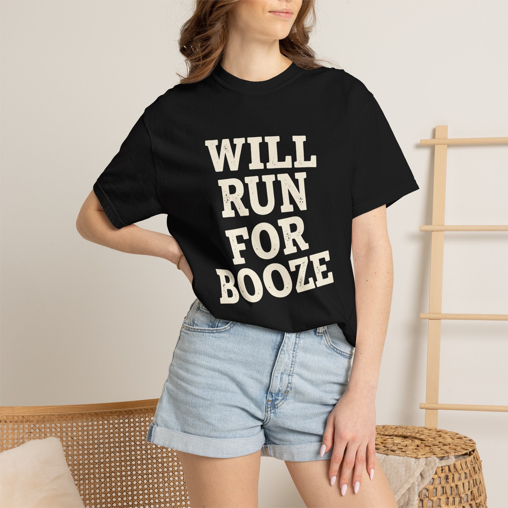 Will Run for Booze Tee