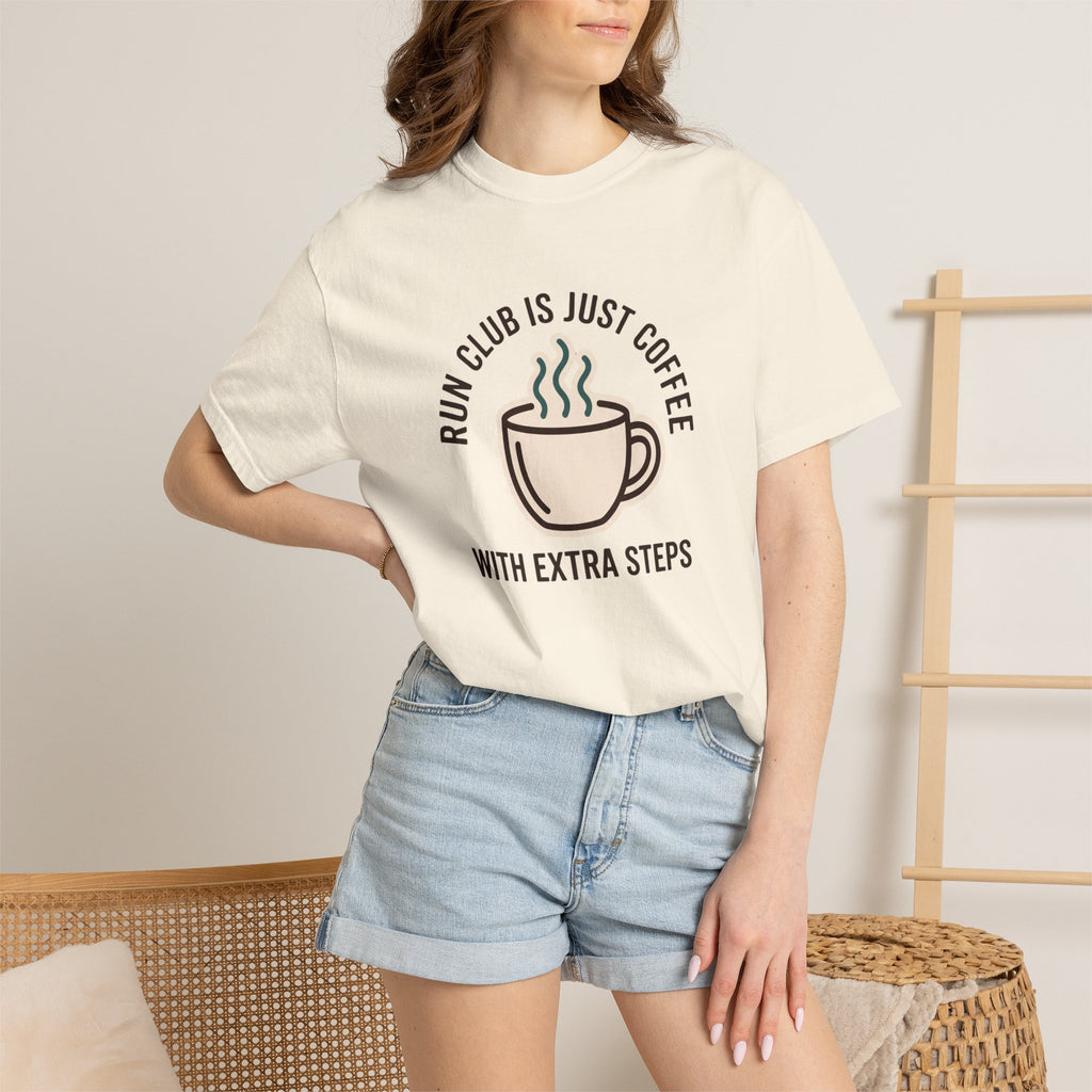 Run Club Is Just Coffee Tee