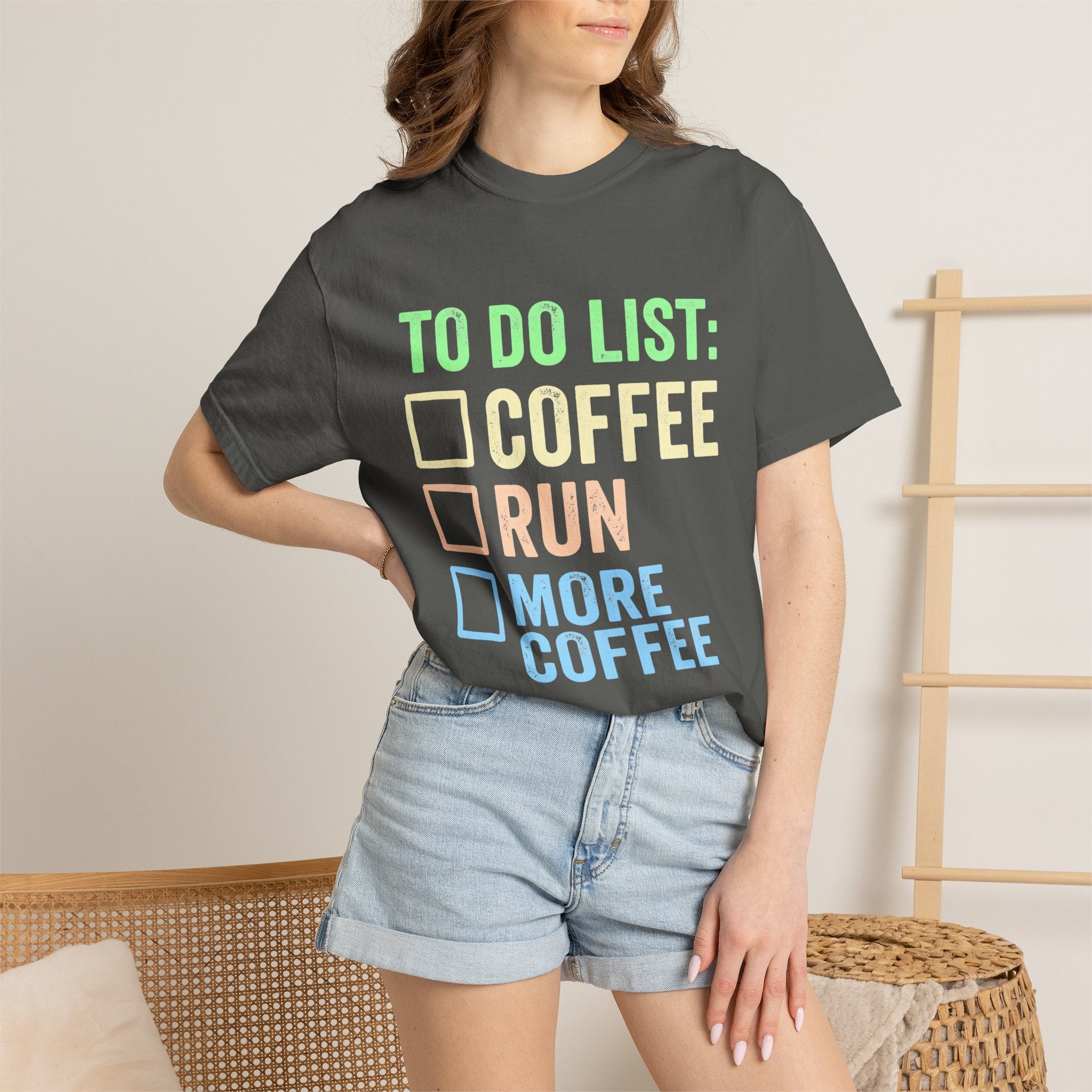 To Do List: Coffee, Run, More Coffee Tee