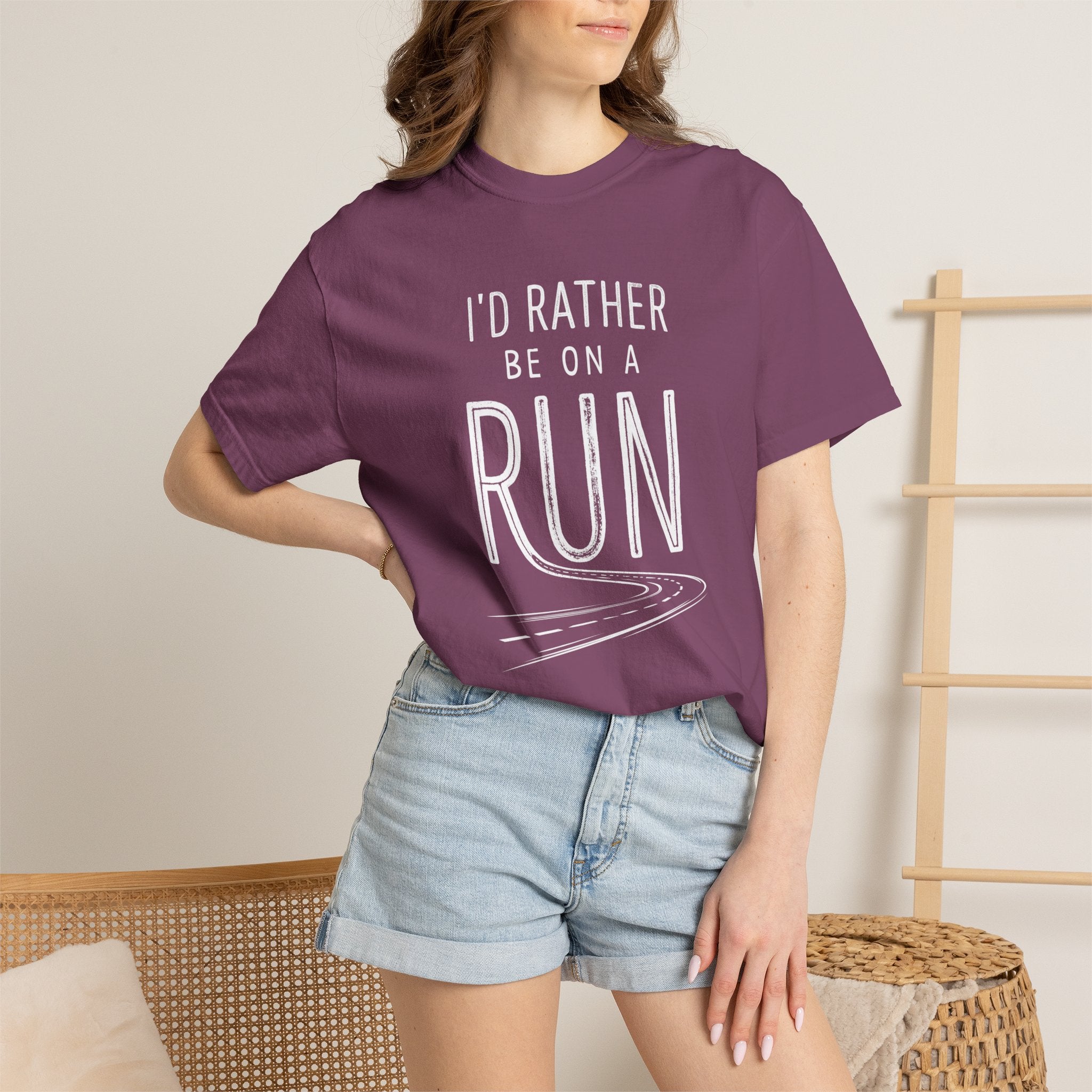 I'd Rather Be On A Run Tee