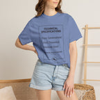 Technical Specifications Tee