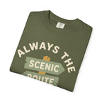 Always the Scenic Route Tee