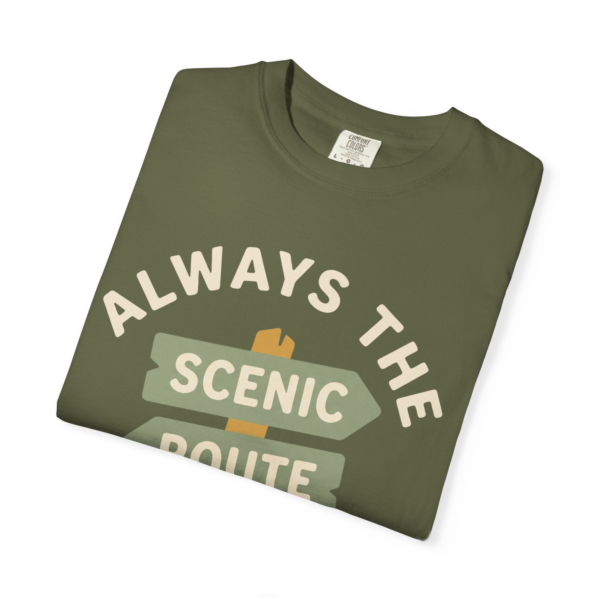 Always the Scenic Route Tee