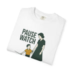 Crosswalk? Pause Watch. Tee