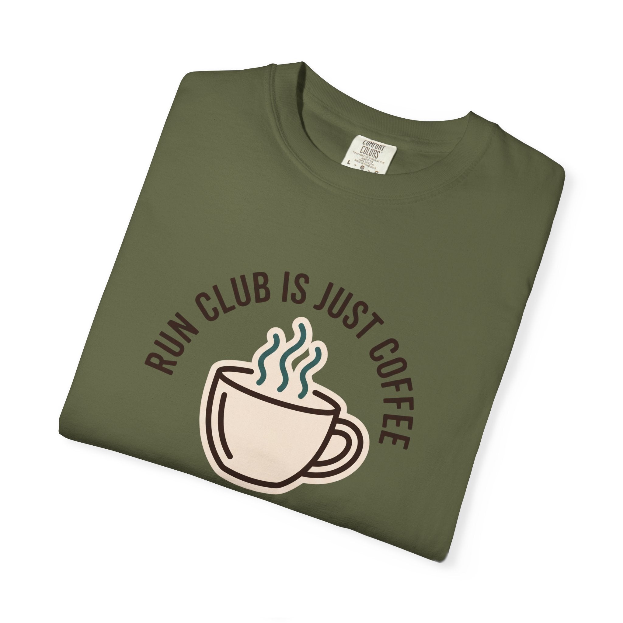 Run Club Is Just Coffee Tee