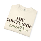 The Coffee Stop Counts Tee