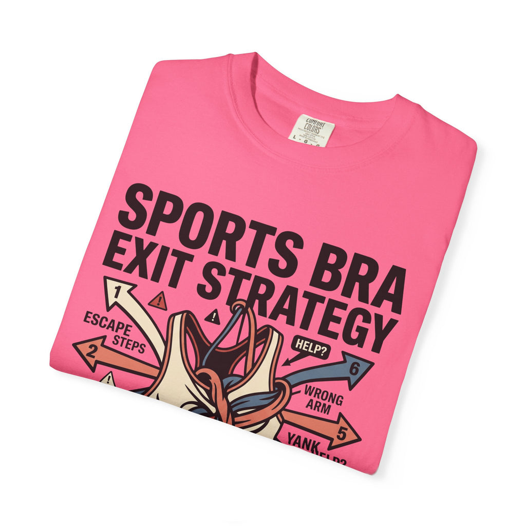 Sports Bra Exit Strategy Tee