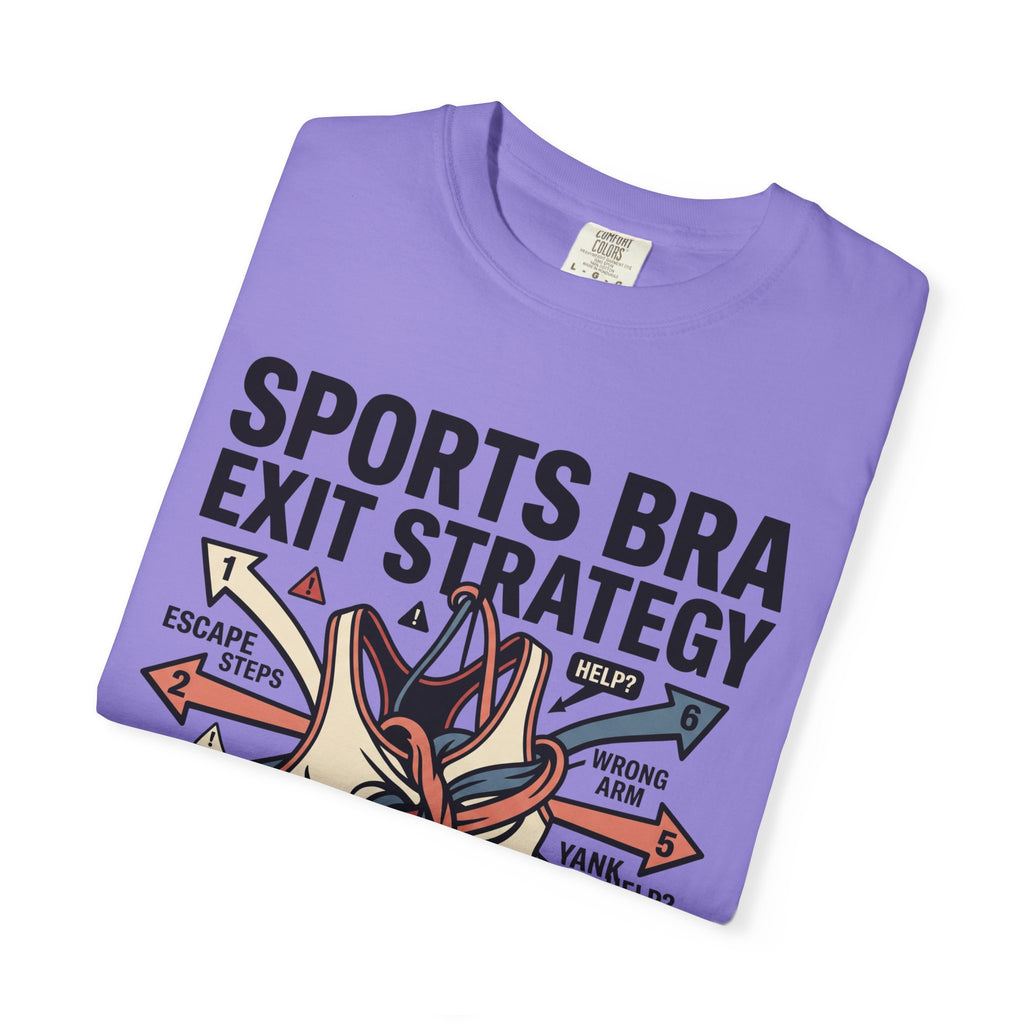 Sports Bra Exit Strategy Tee