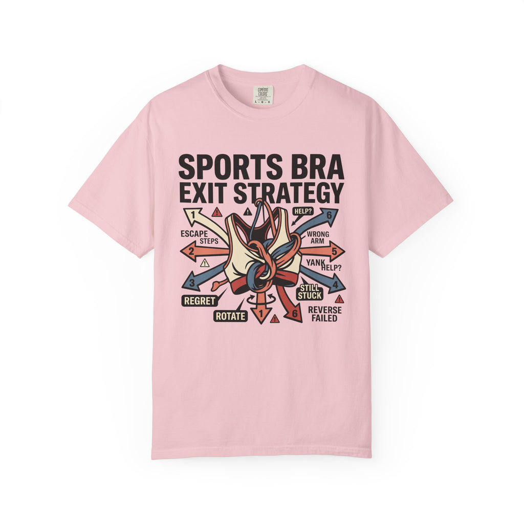 Sports Bra Exit Strategy Tee