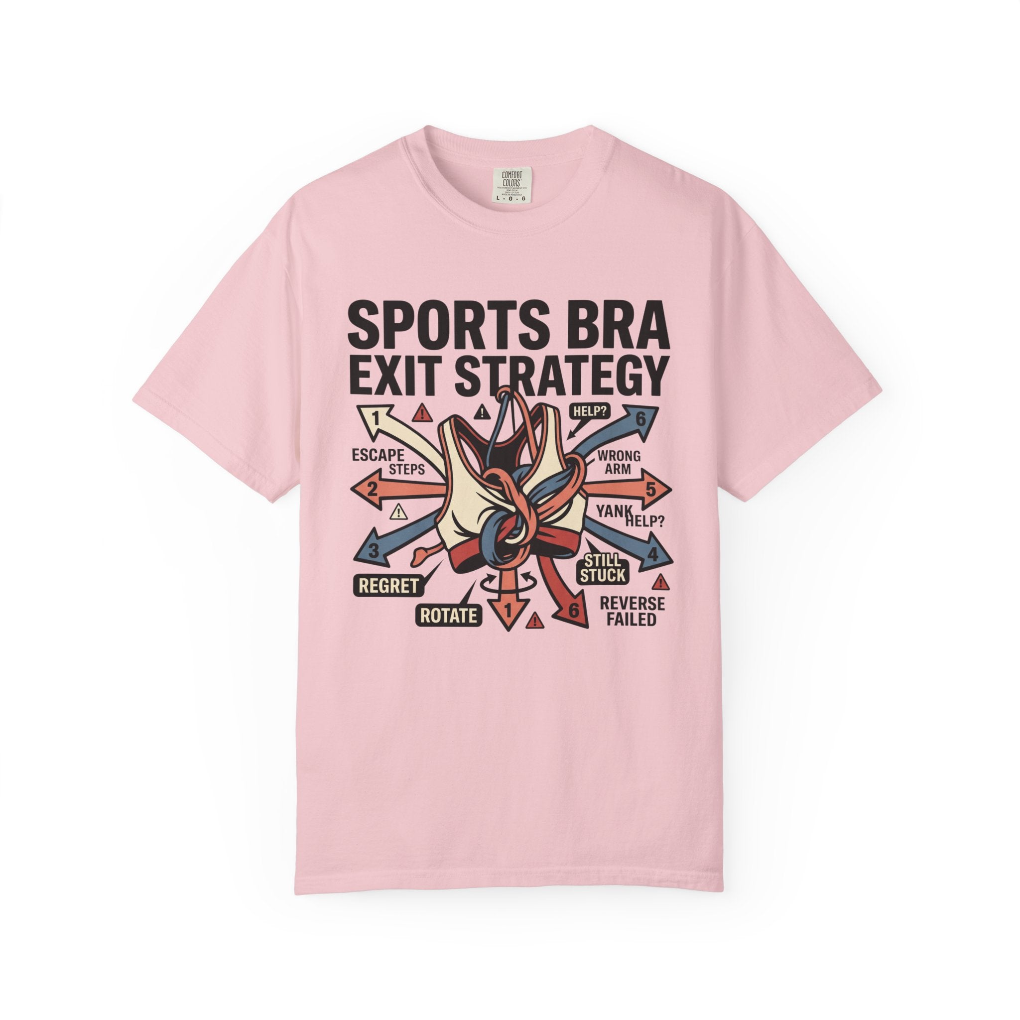 Sports Bra Exit Strategy Tee