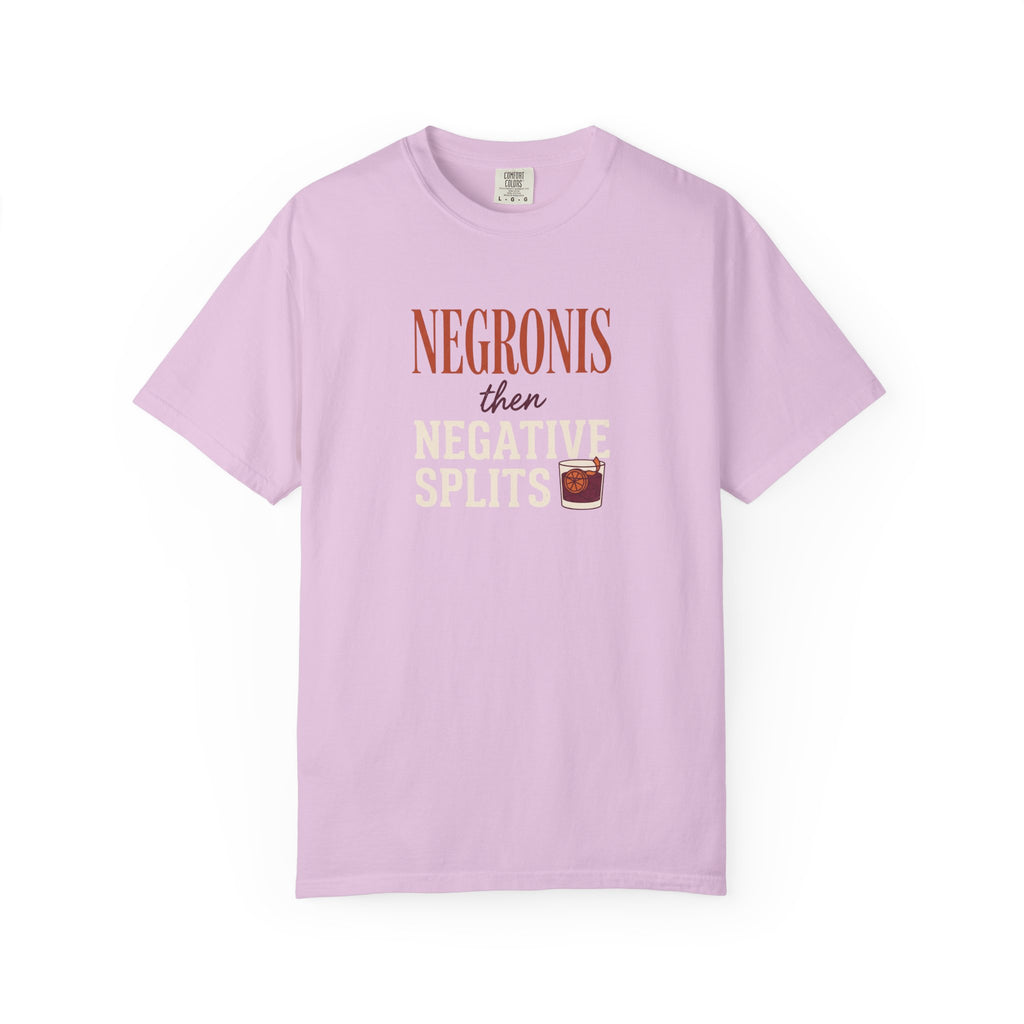 Negronis and Negative Splits Tee