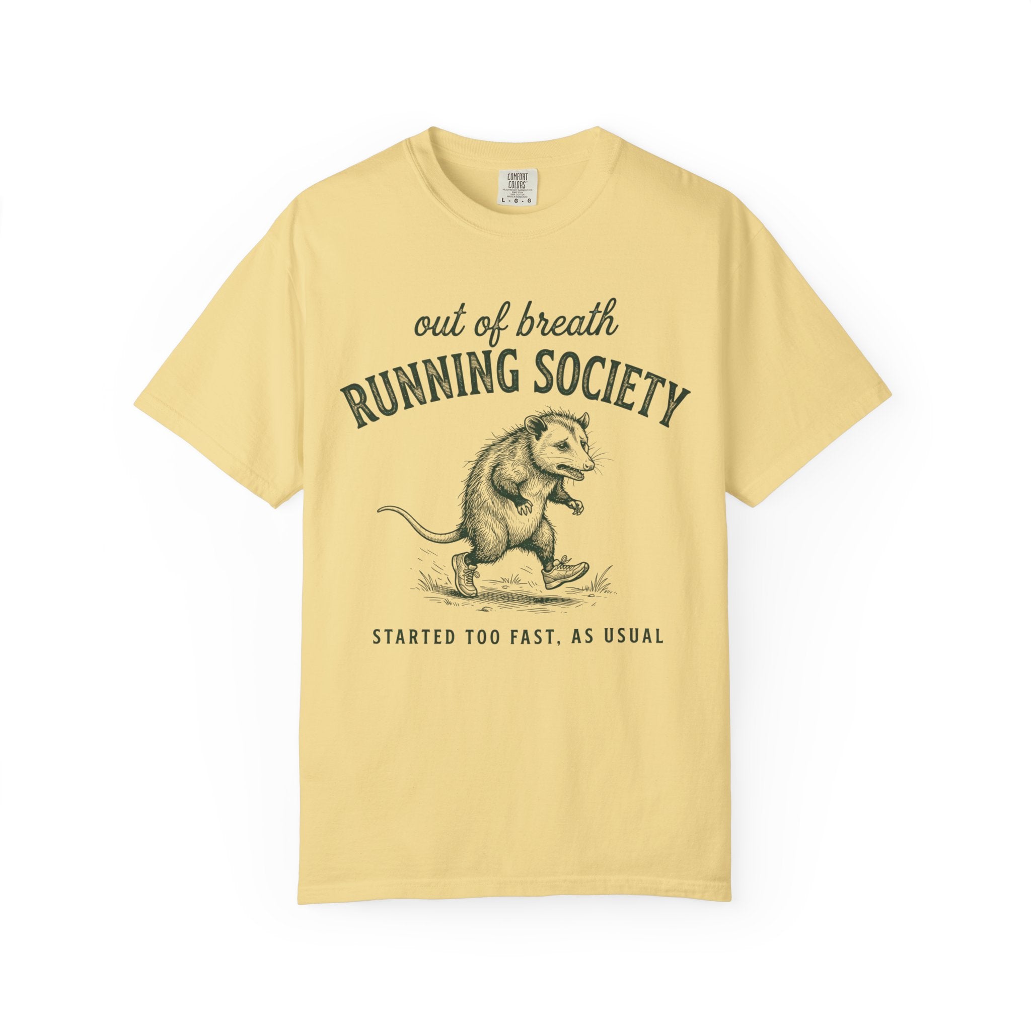 Out of Breath Running Society Tee