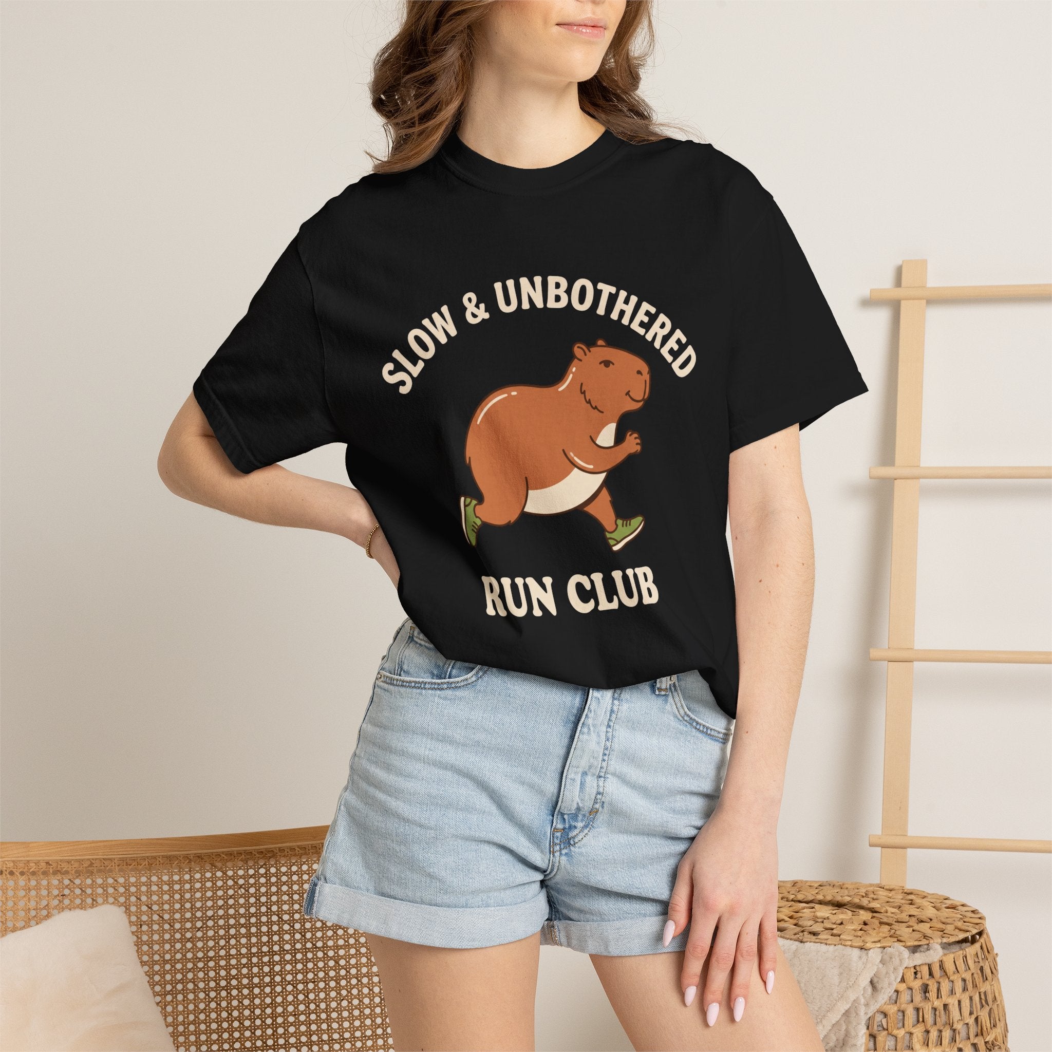 Slow & Unbothered Run Club Tee