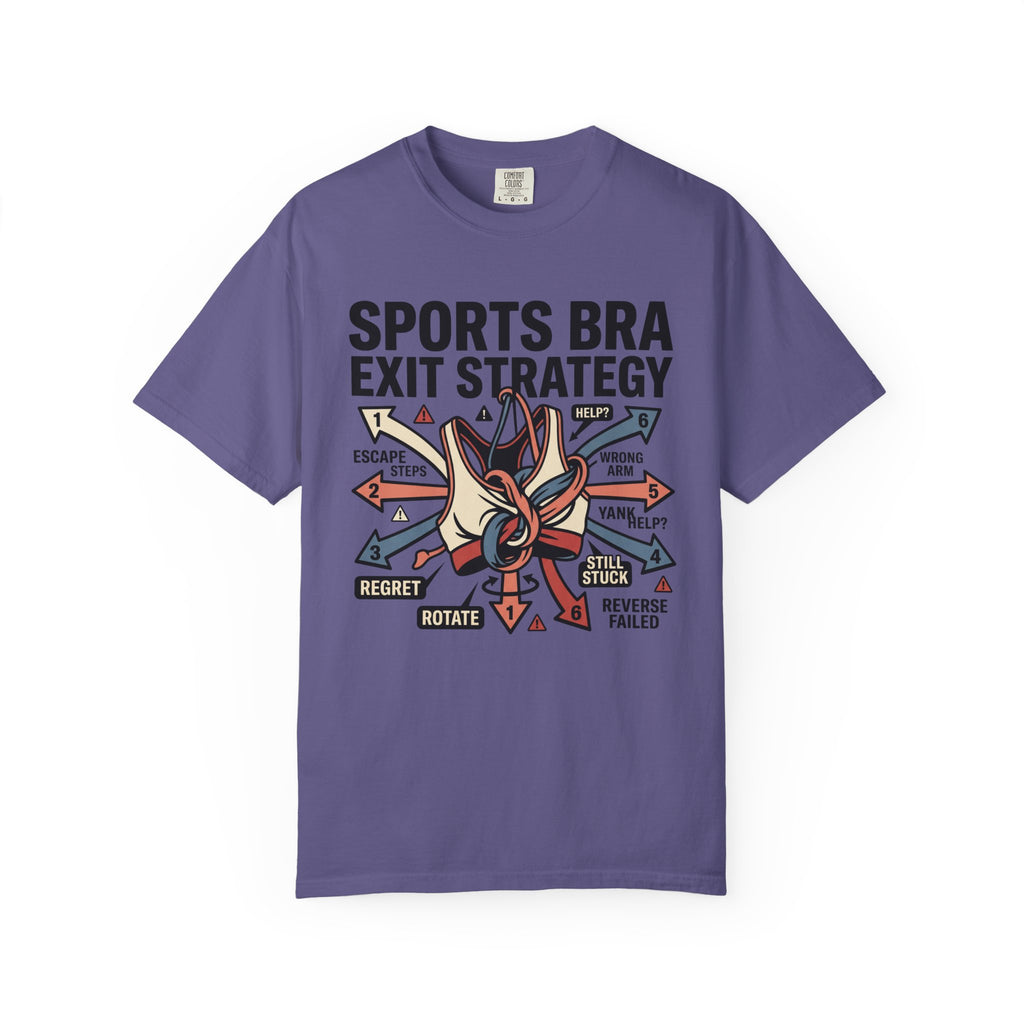 Sports Bra Exit Strategy Tee