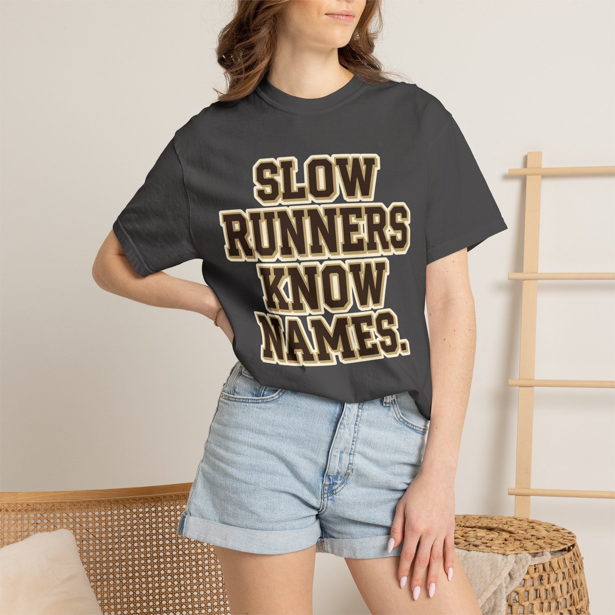 Slow Runners Know Names Tee
