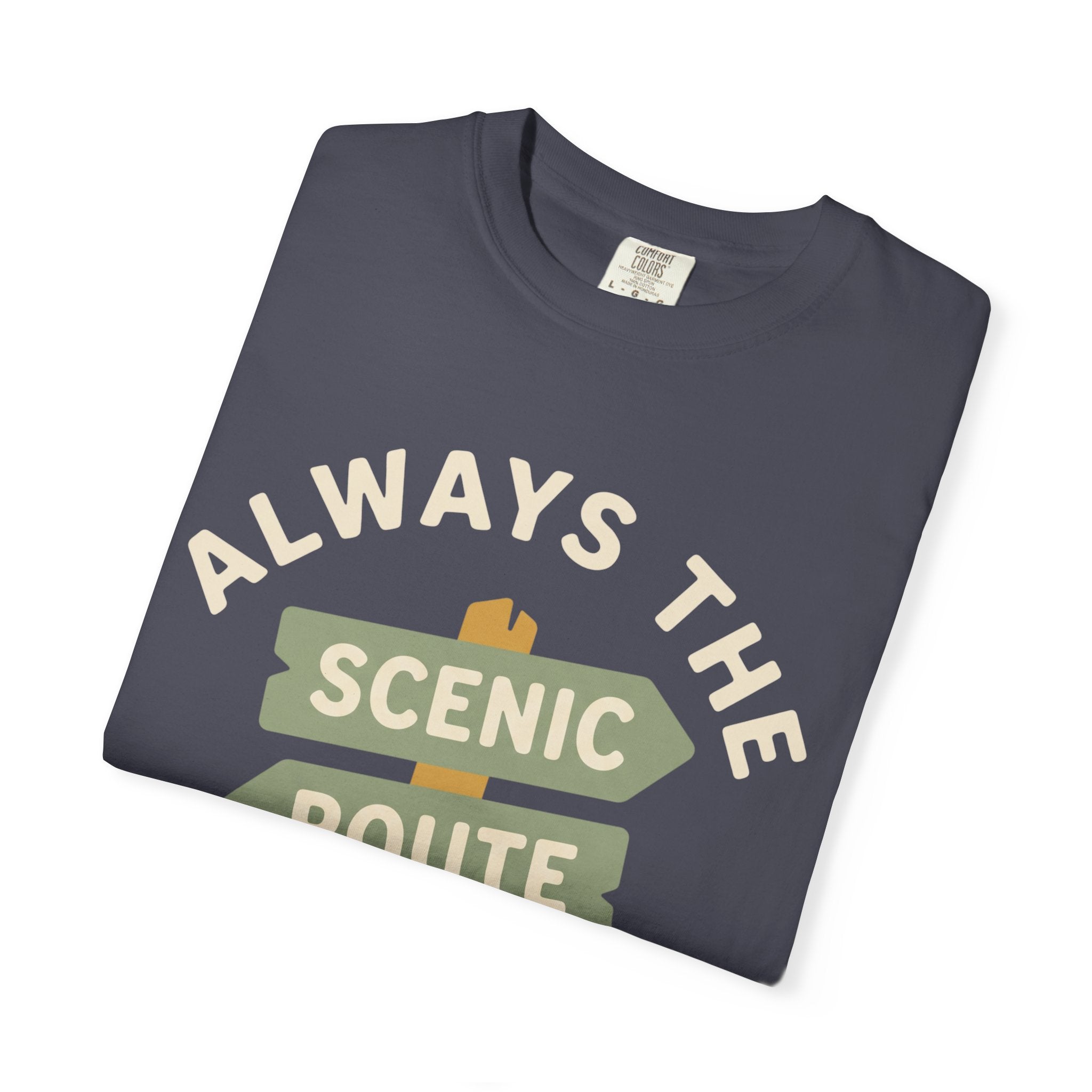 Always the Scenic Route Tee