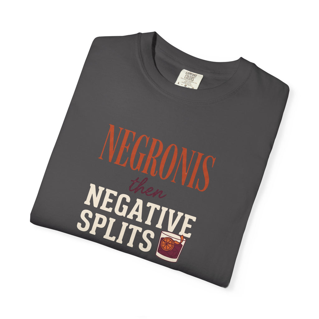 Negronis and Negative Splits Tee
